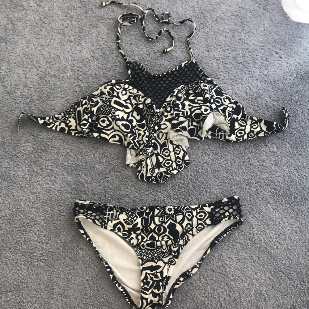 high neck bikini